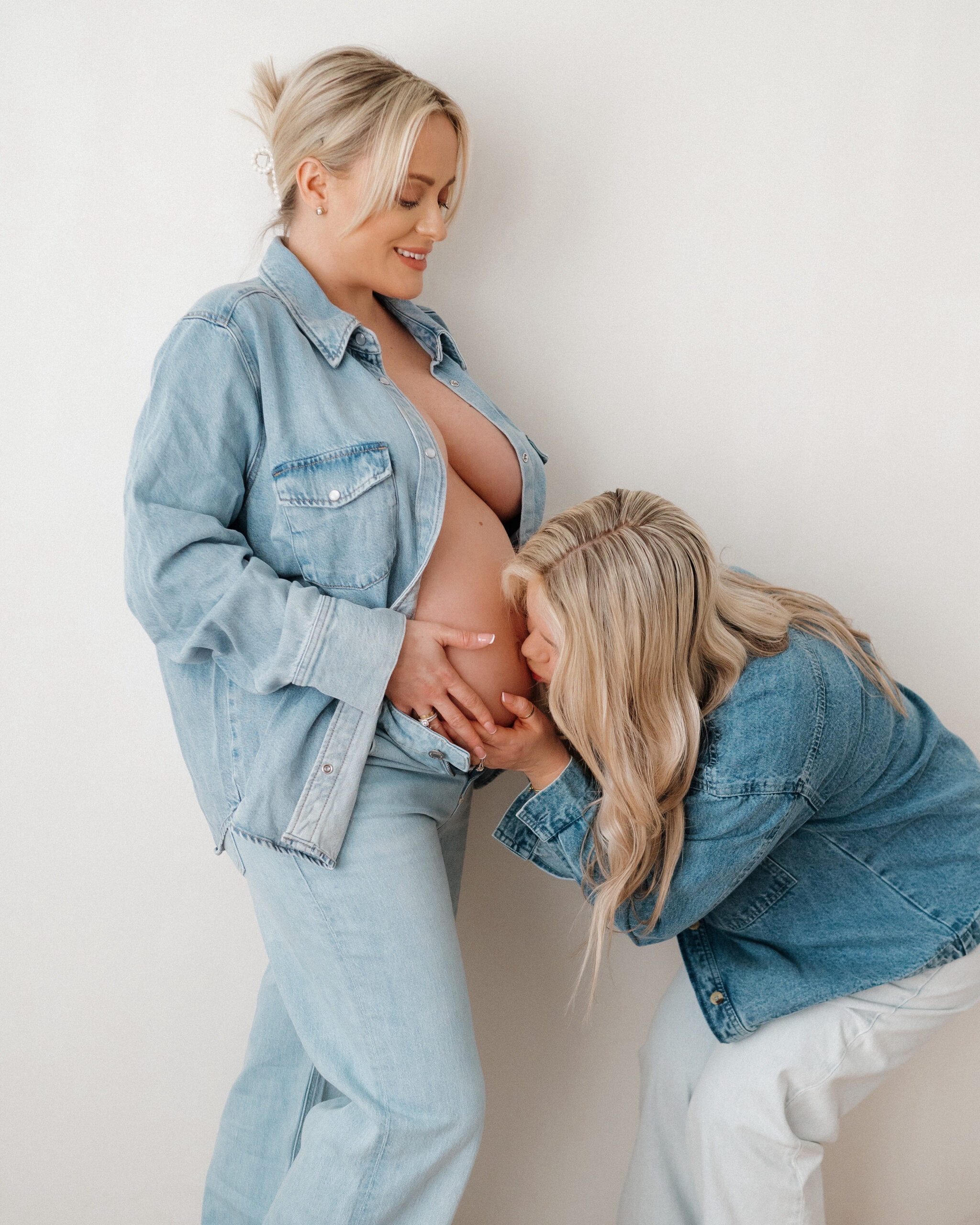 pregnant - two mums - lesbian couple - ivf